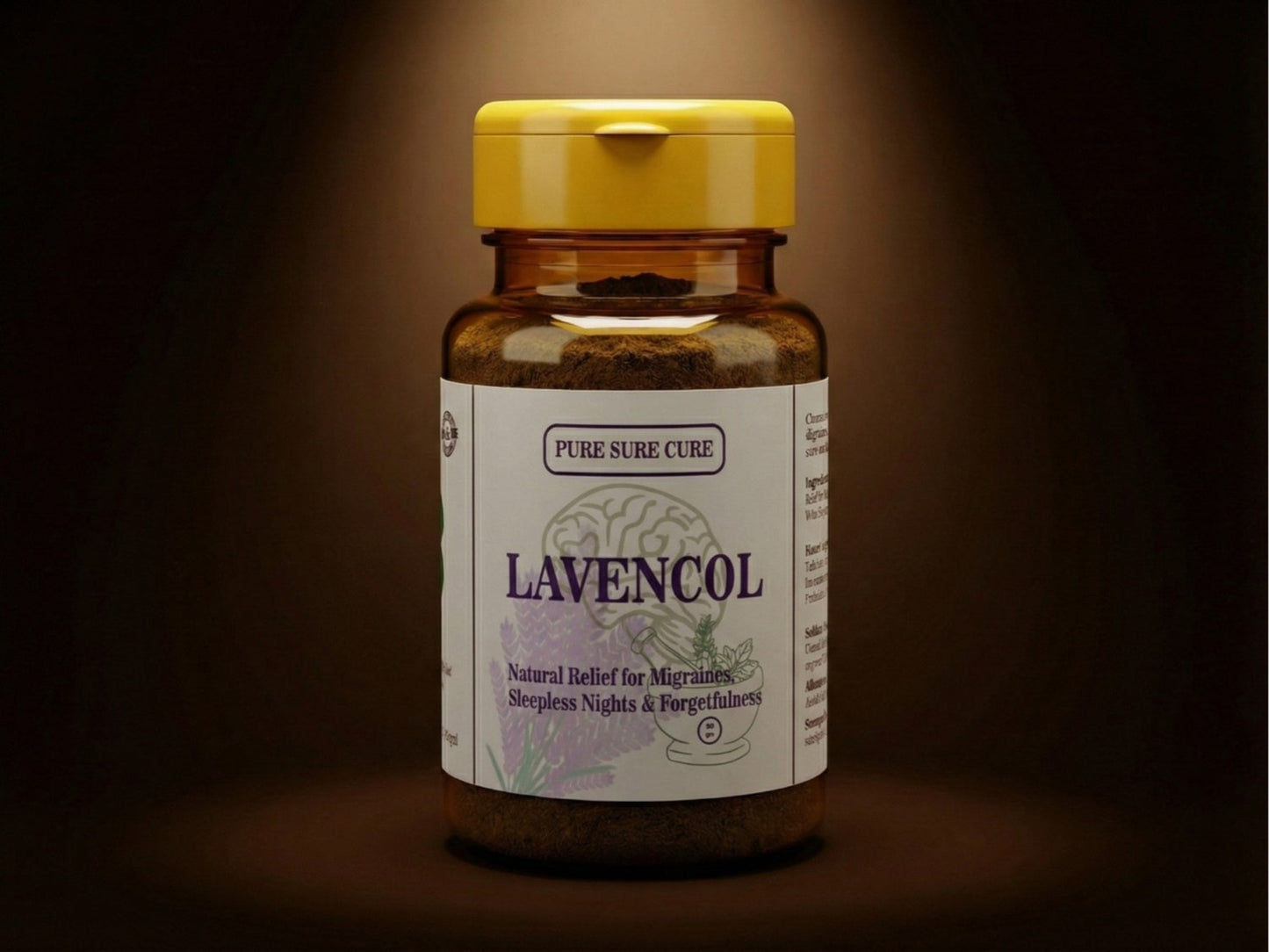 Lavencol, Best remedy for migraine, sleepless nights and dementia