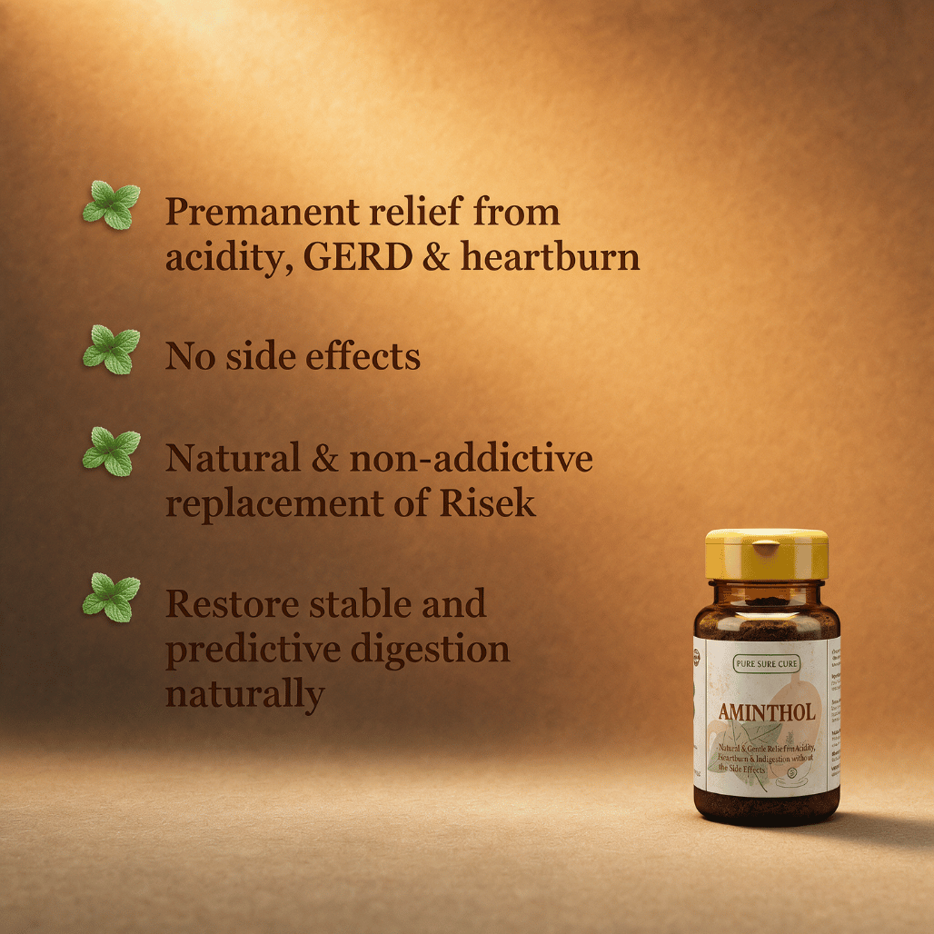Aminthol — Herbal Tonic for Acidity, Bloating & Heavy Digestion