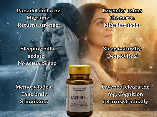 Lavencol: Herbal Tonic for Migraine, Memory loss and Sleeplessness