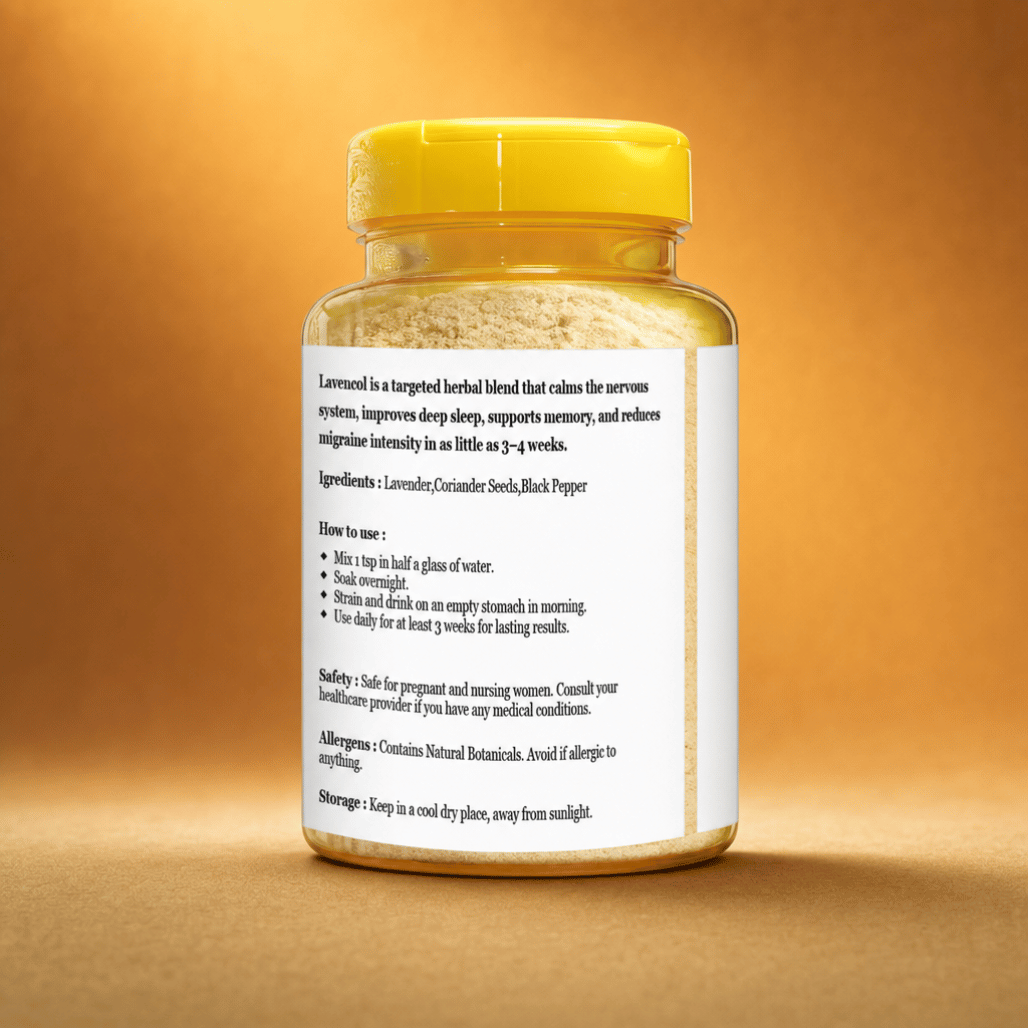 migraine relief herbal tonic