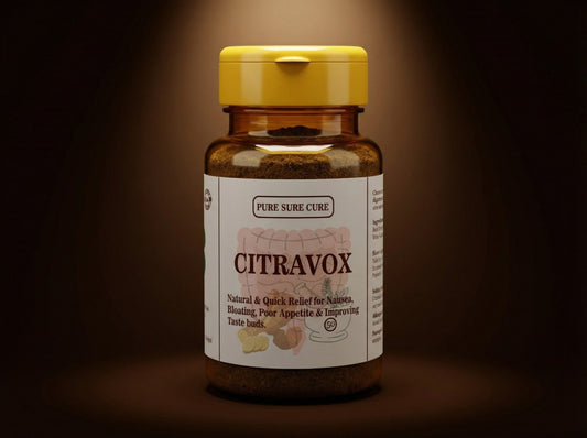 Citravox: Herbal Tonic for Bloating, Nausea, Poor Appetite and Poor Taste Buds