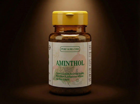 Aminthol: Natural and quick relief for Indigestion, Acidity and Heartburn