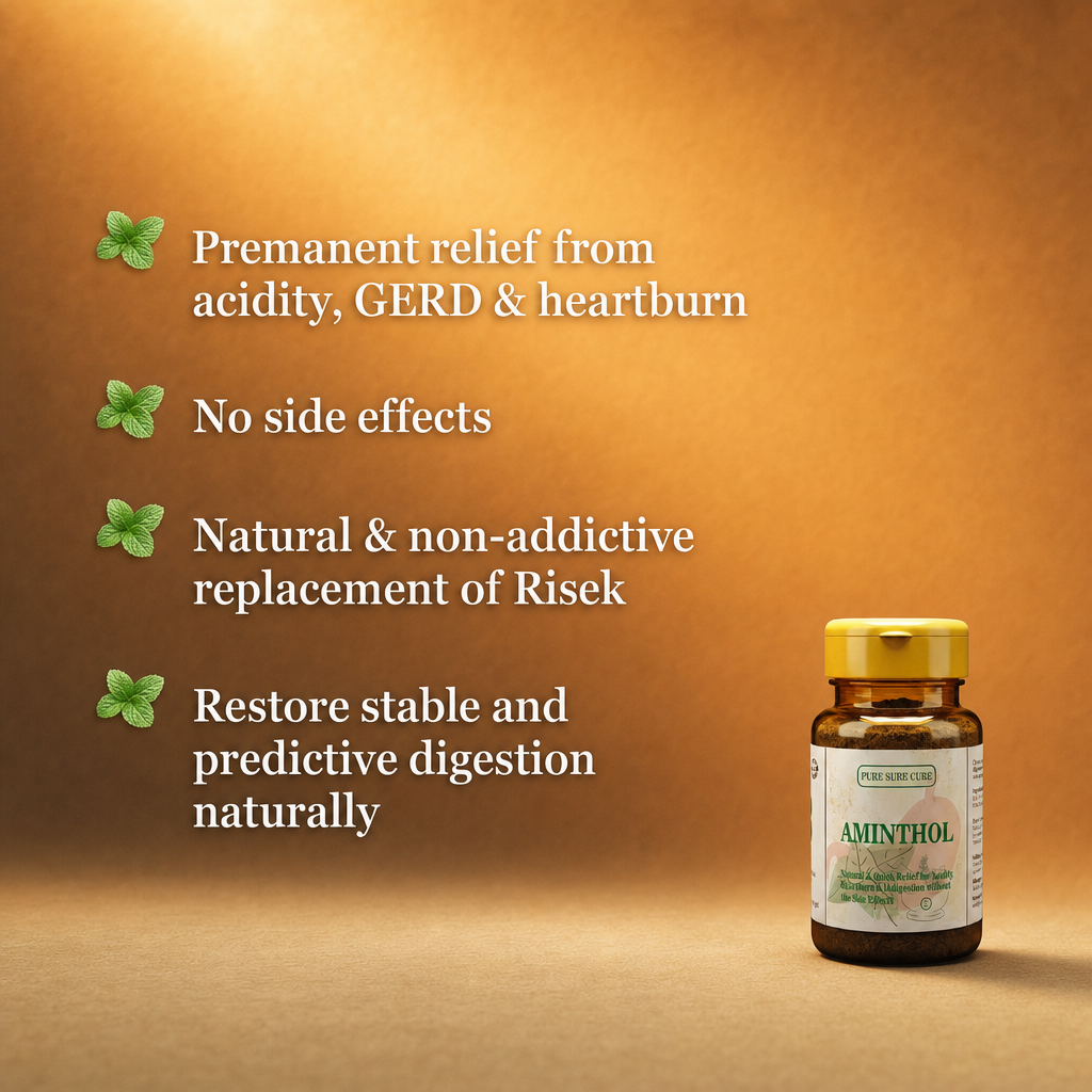 Aminthol — Herbal Tonic for Acidity, Bloating & Heavy Digestion