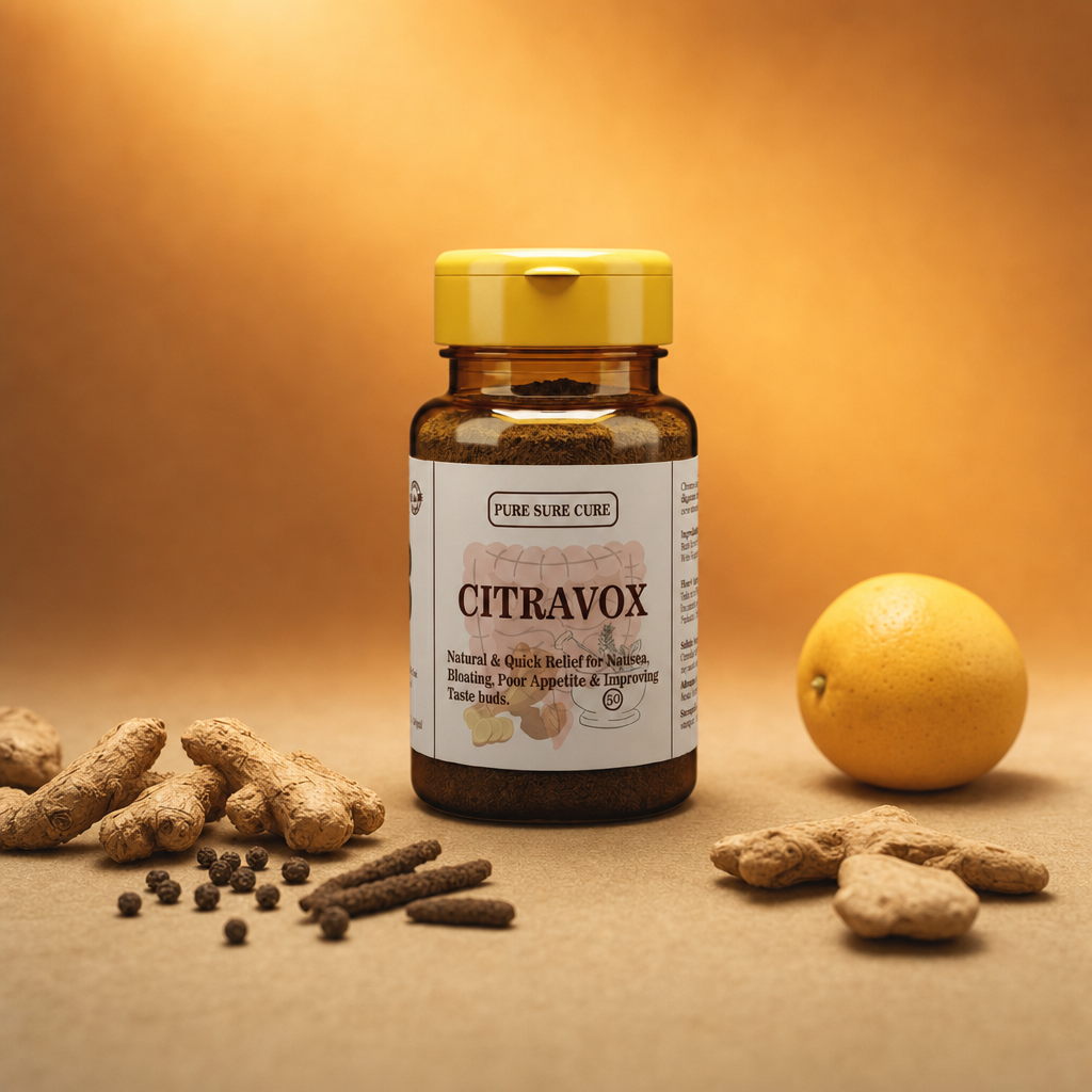 Citravox — Herbal Tonic for Appetite Loss, Nausea & Weak Digestion