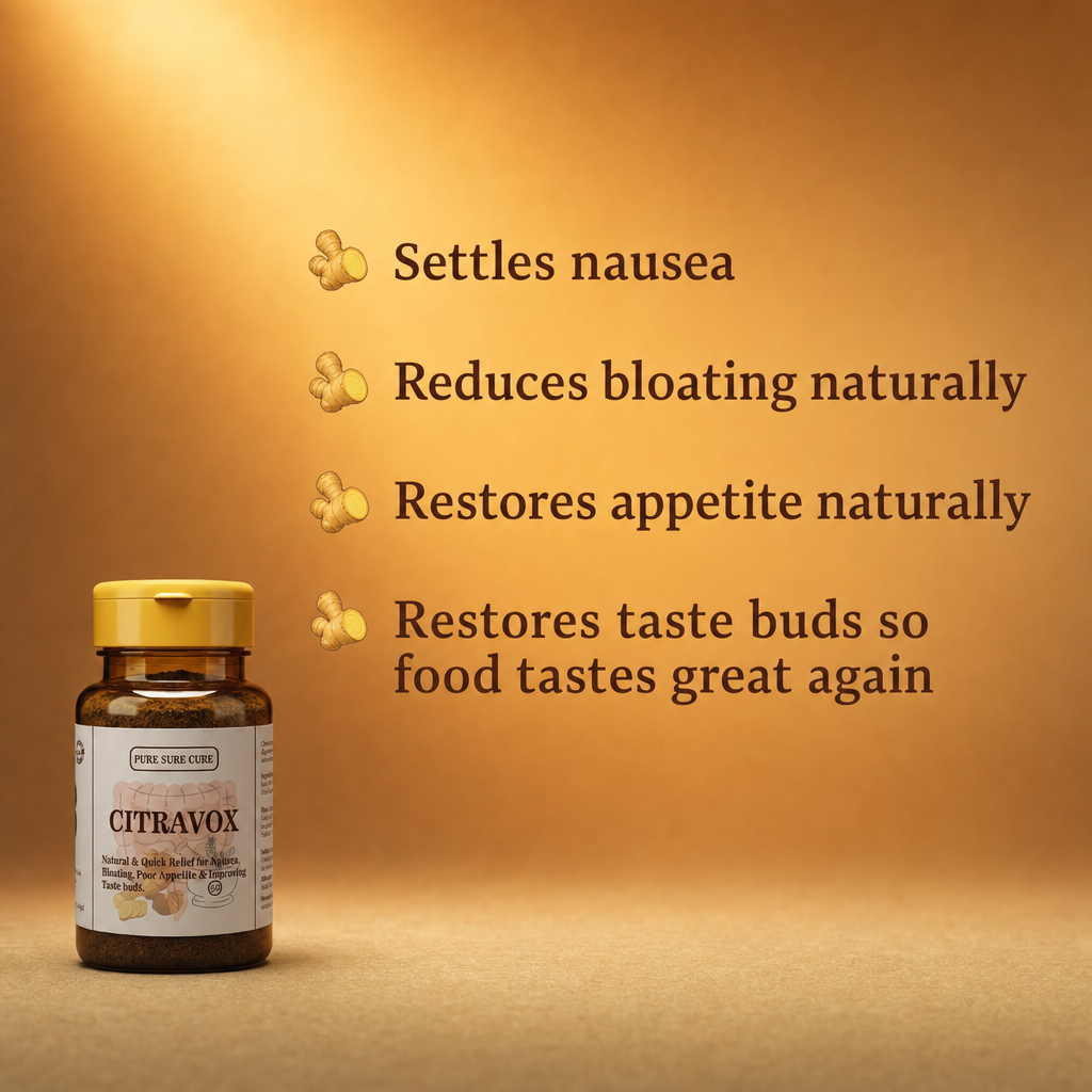 Citravox — Herbal Tonic for Appetite Loss, Nausea & Weak Digestion