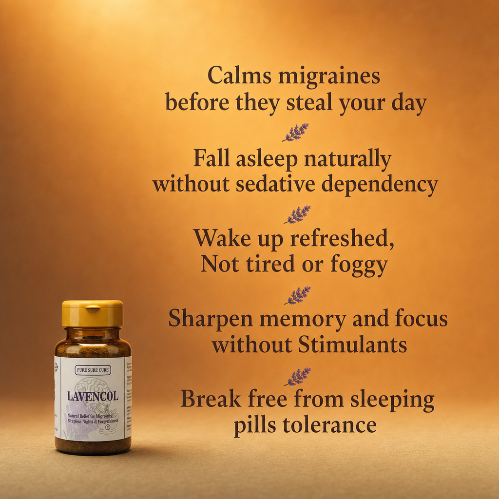 Lavencol — Wake Up Clear. Sleep Deep. Think Sharp.
